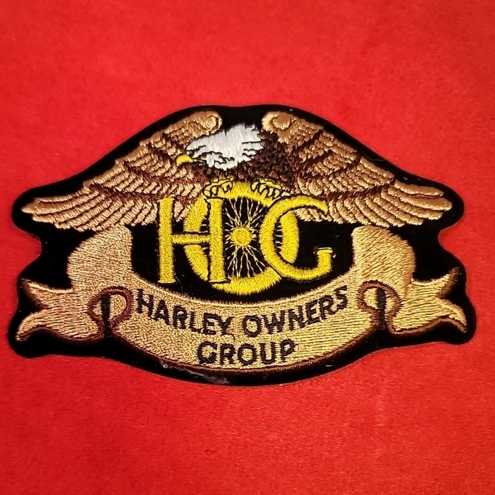 0254. NEW ~ Harley Owners Group ~ Embroidered Patch